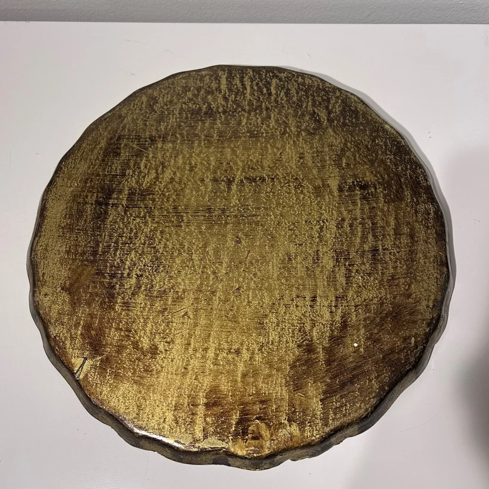 Vintage Florentine Hand Painted Tray Platter - Picture 4 of 5